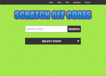 Scratch Off Codes